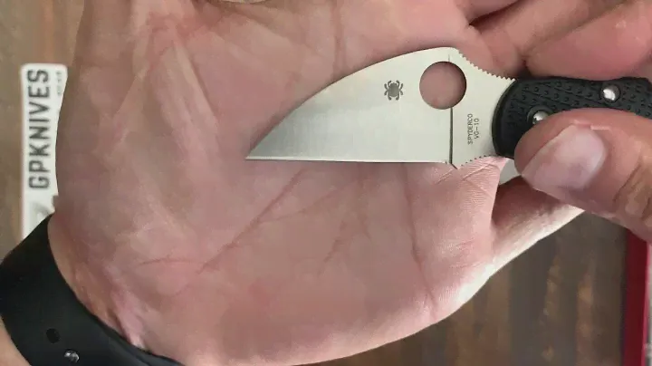 Spyderco Dragonfly Wharncliffe Unboxing