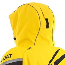 Зимний плащ мужской DRAGONFLY RACE COAT Yellow
